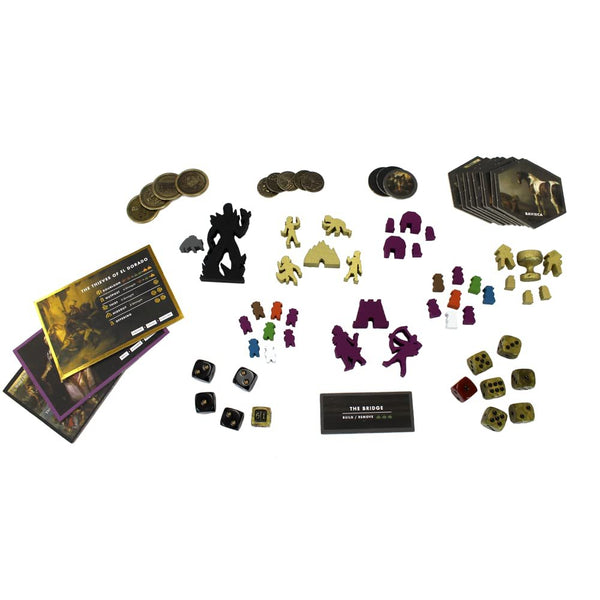 The Island of El Dorado: The Thieves of El Dorado Expansion Pack - Adds Eleven Game Modes and New Elements of Play to the Island, 1-8 Players Ages 14+