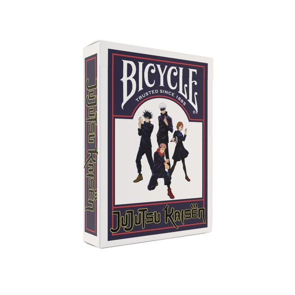 Bicycle Jujutsu Kaisen Collectible Standard 52 Deck of Cards, Poker Size, Anime Cartoon Gifts, Family & Kids Card Game Night