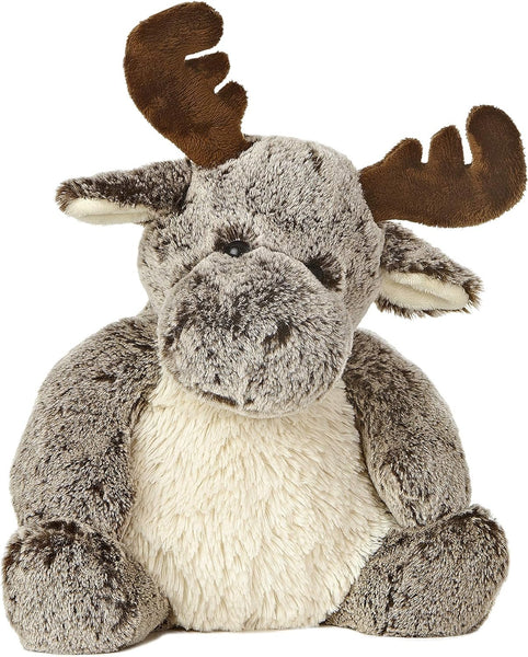 Aurora® Snuggly Sweet & Softer™ Cow Stuffed Animal - Comforting Companion - Imaginative Play - White 9 Inches
