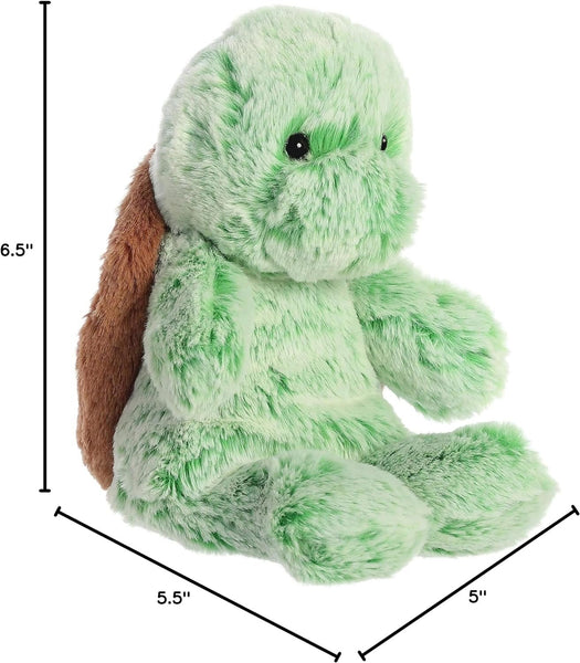 Aurora® Snuggly Sweet & Softer™ Cow Stuffed Animal - Comforting Companion - Imaginative Play - White 9 Inches