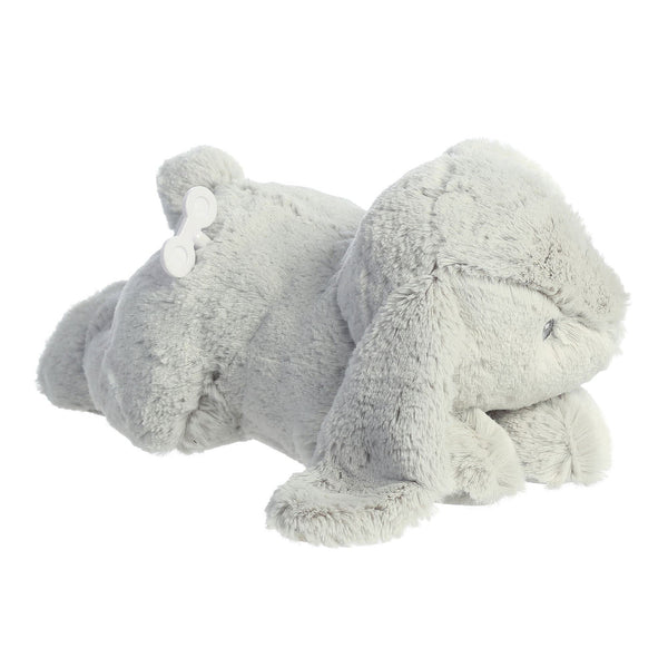 Ebba™ - Dewey™ - 11.5" Bunny Wind Up Musical Plush Stuffed Animal, Grey