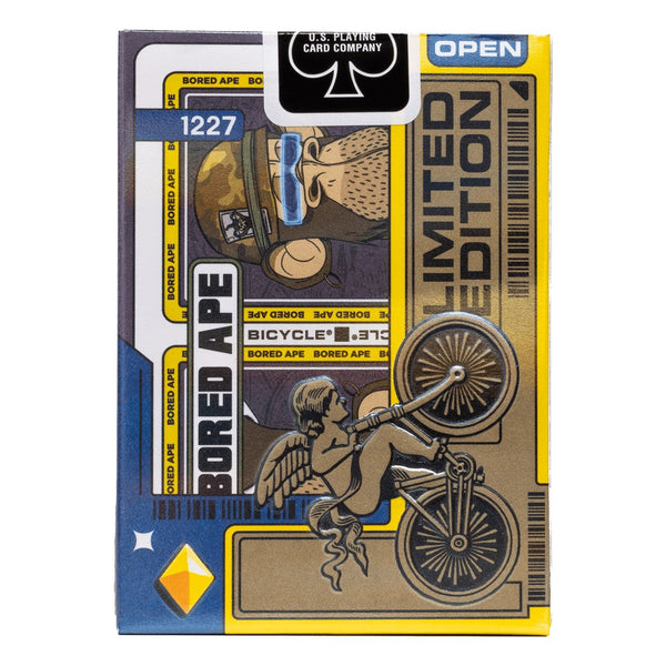 Bicycle Bored Ape Playing Cards - Limited Edition Collector's Deck - Poker Size Custom Index