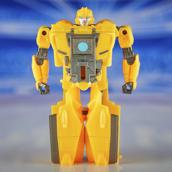 Transformers One Cog Changer Bumblebee (B-127) 4-Inch Robot Action Figure, Interactive Toys for Boys and Girls Ages 6 and Up