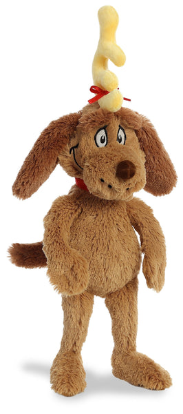 Aurora® Whimsical Dr. Seuss™ Max Stuffed Animal - Magical Storytelling - Officially Licensed - Brown 16 Inches
