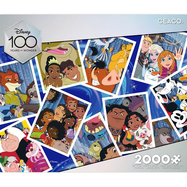 Ceaco - Disney's 100th Anniversary - Disney Selfies - 2000 Piece Jigsaw Puzzle
