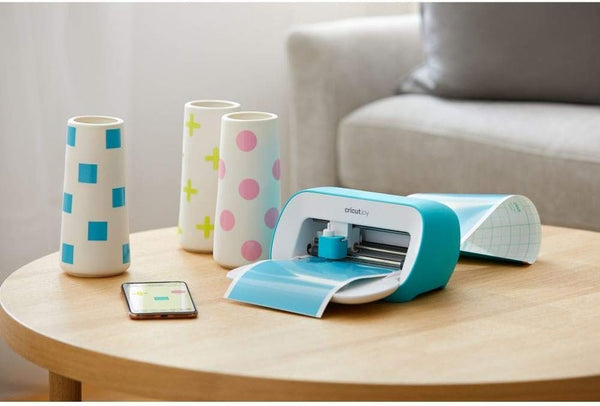 Cricut Smart Permanent Vinyl (5.5in x 48in, Mint) for Joy machine - matless cutting for shapes up to 4ft, & repeated cuts up to 20ft