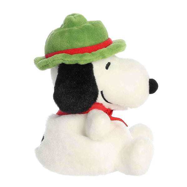 Aurora® Adorable Peanuts® Palm Pals™ Beagle Scout Snoopy™ Stuffed Animal - Officially Licensed Toys for All Snoopy Fans - Nostalgic Gift for Adults and Birthday Celebrations - White 5 Inches