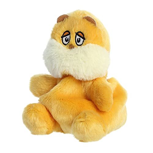 Aurora® Whimsical Dr. Seuss™ Palm Pals™ The Lorax Stuffed Animal - Magical Storytelling - Officially Licensed - Orange 5 Inches