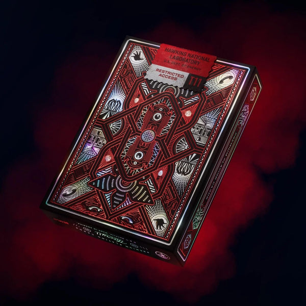 theory11 Stranger Things Premium Playing Cards, Poker Size Standard Index