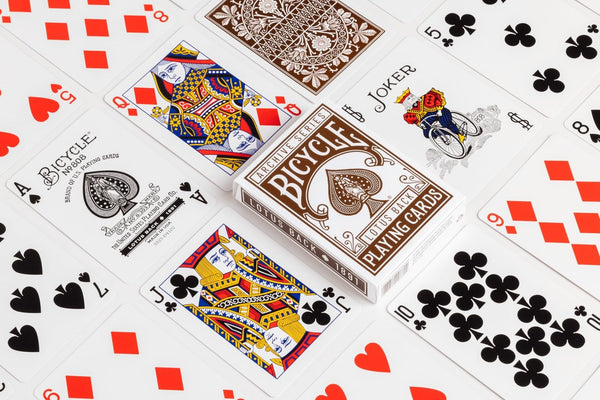 Bicycle Archive Series Lotus Back 1891 Playing Cards, Poker Size Standard Index