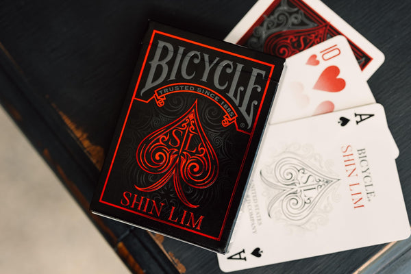 Bicycle Shin Lim Magic Special Edition Playing Cards, Poker Size Standard Index