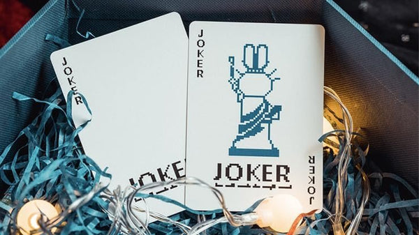 Surprise Deck V5 (Blue) Playing Cards by Bacon Playing Card Company