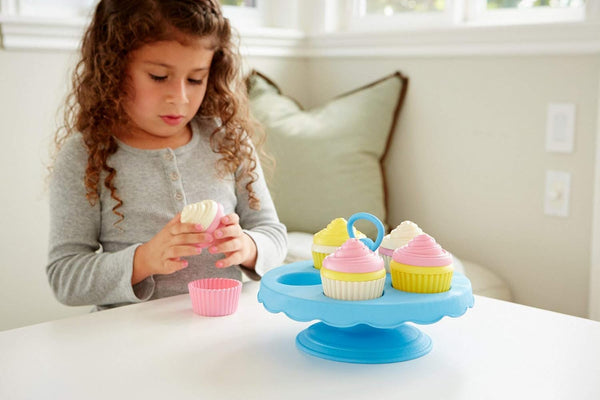 Green Toys, Toy Cupcake Set