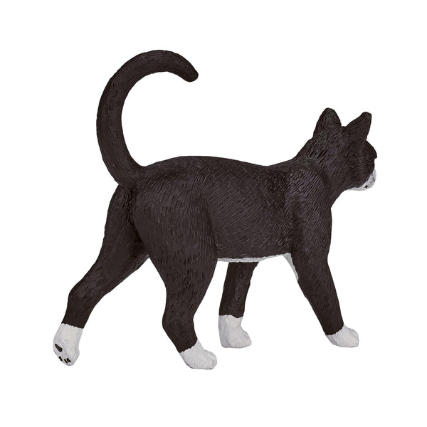MOJO Cat Black & White Toy Figure (387200)