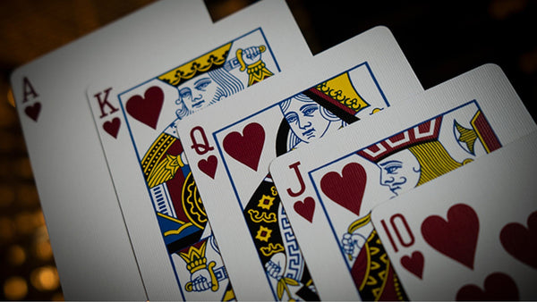Cherry Casino (Monte Carlo Black and Gold) Playing Cards - Vintage Las Vegas Casino Style Deck by Pure Imagination Projects, Black Stock with Gold Foil & Cherry Logo, Poker Size Standard Index
