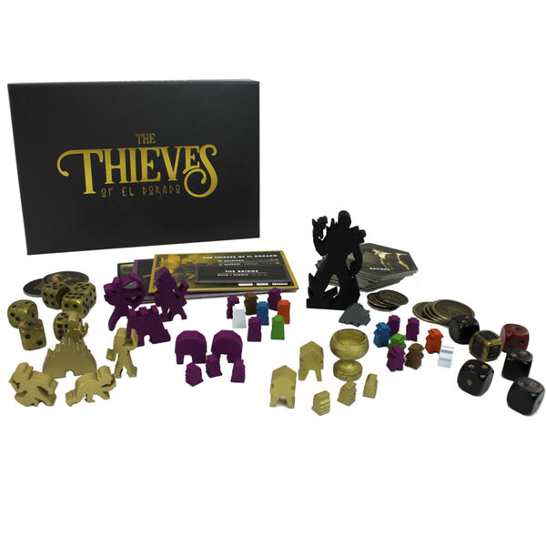 The Island of El Dorado: The Thieves of El Dorado Expansion Pack - Adds Eleven Game Modes and New Elements of Play to the Island, 1-8 Players Ages 14+