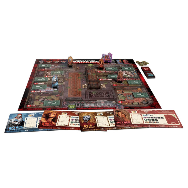 Trick Or Treat Studios Rob Zombie's House of 1000 Corpses Board Game - Horror Co-Op Tabletop Game for 1-4 Players, Ages 14+