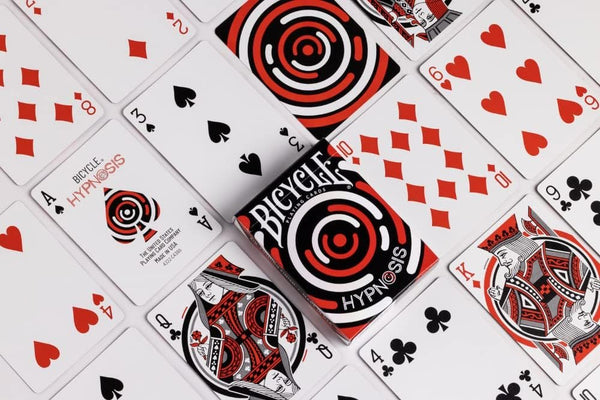 Bicycle Hypnosis Playing Cards, Blue