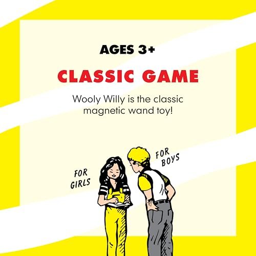 PlayMonster Original Wooly Willy - Magnetic Personalities, Ages 3+