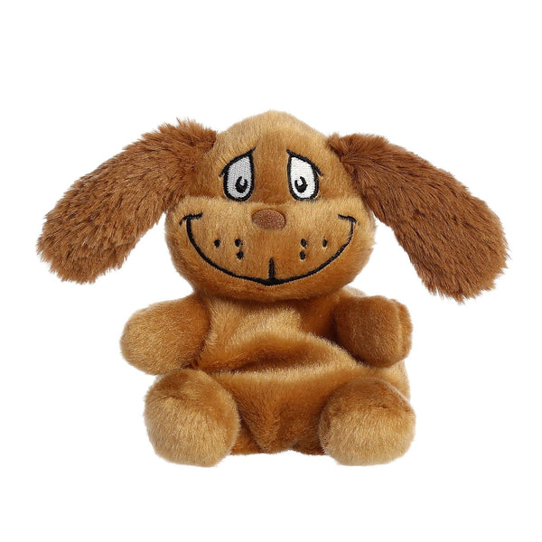 Aurora® Whimsical Dr. Seuss™ Palm Pals™ Max Stuffed Animal - Magical Storytelling - Officially Licensed - Brown 5 Inches