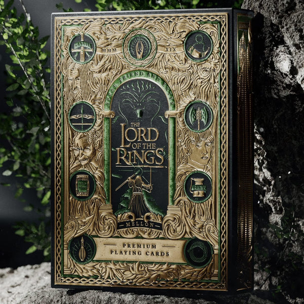 theory11 Lord of The Rings Premium Playing Cards, Poker Size Standard Index
