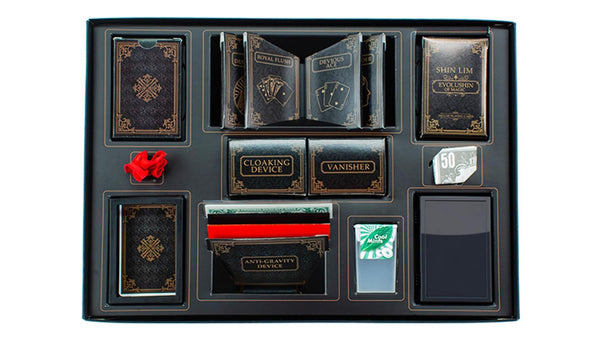 EVOLUSHIN Deluxe Magic Set (French Edition) by Shin Lim – Professional Beginner to Advanced Magic Kit with 100+ Tricks, Instructional Videos & Props