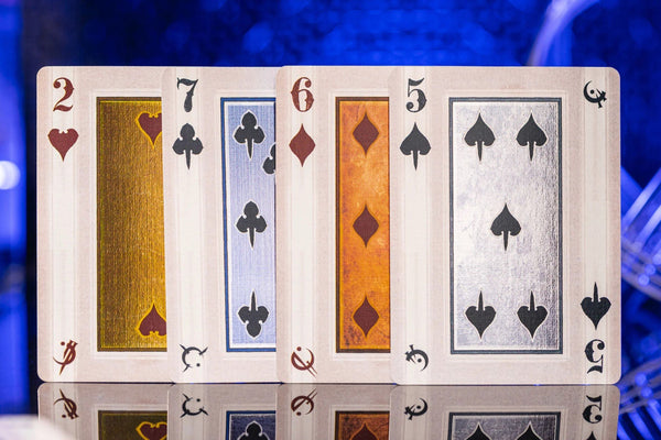 Kings Wild Project Brandon Sanderson's Mistborn Playing Cards - Officially Licensed Premium Collectible Deck by Jackson Robinson, Gilded Edition, Poker Size Custom Index