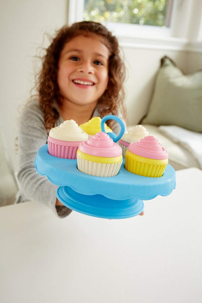 Green Toys, Toy Cupcake Set