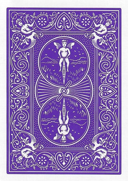 Bicycle Purple Rider Back Playing Card Deck Poker Size