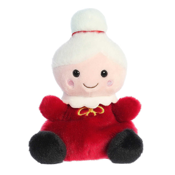 Aurora Palm Pals 5" Christmas Plush Set of 3: Santa, Marius Nutcracker, and Mrs. Claus…