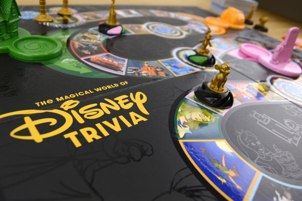 PlayMonster The Magical World of Disney Trivia Games – Board Games for Family Night, Family Games, Multi-Player Board Game, Disney Game, Disney Princess, Family Games for Kids and Adults, Ages 6+