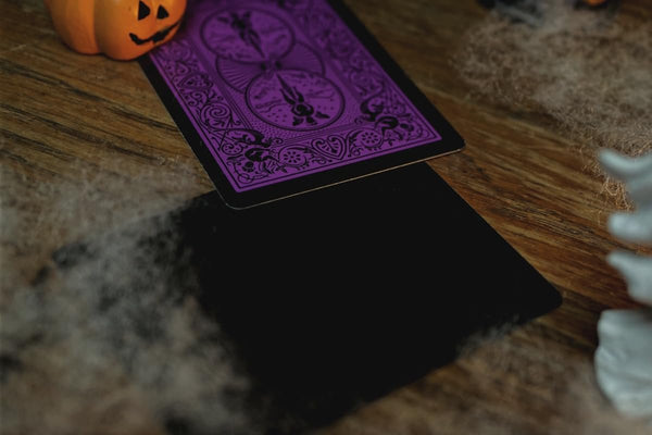 Bicycle Reverse Playing Cards (Orange & Black) - Black Reversed Back USPCC Premium Deck for Magicians, Cardists & Collectors