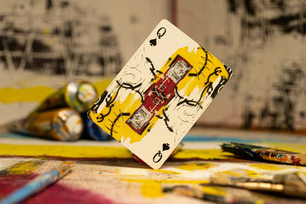 theory11 Jean-Michel Basquiat Premium Playing Cards, Poker Size Standard Index