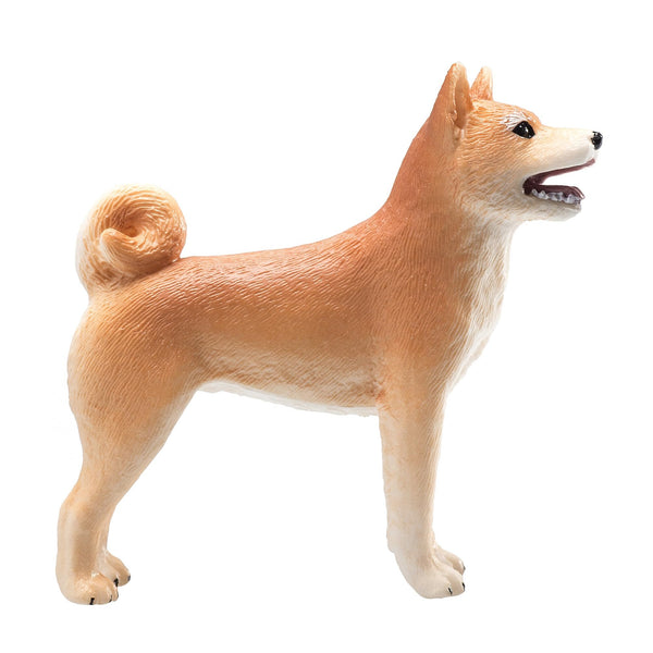 MOJO Shiba Inu Realistic Domesticated Animal Hand Painted Toy Figurine