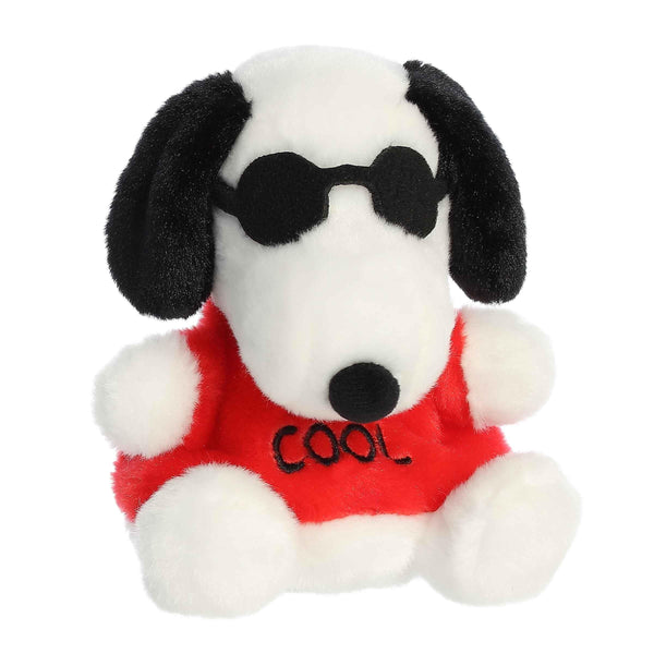 Aurora Peanuts Palm Pal 3 Piece Plush Bundle, Joe Cool, Flying Ace, and Snoopy 5 inches