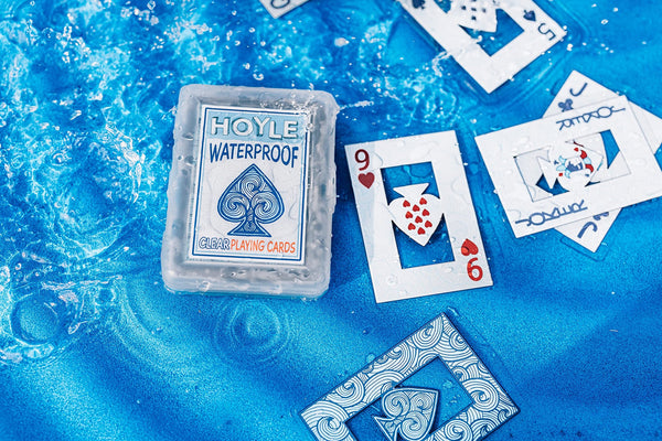 Hoyle Waterproof Clear Playing Cards