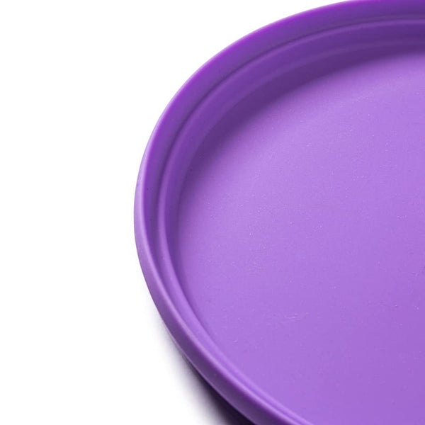 Bigjigs Toys Frisbee Flying Disc (Lavender Purple) - Silicone Frisbee for Kids, Quality Flying Saucers, Beach Toys & Garden Toys, Holiday Toys for Toddlers
