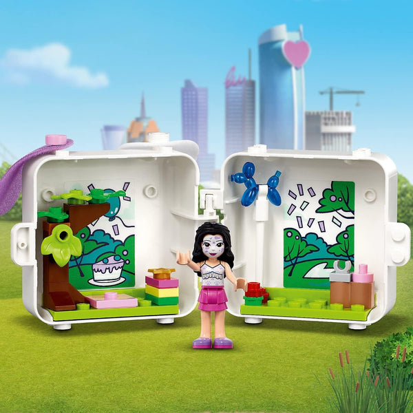 LEGO Friends Emma’s Dalmatian Cube 41663 Building Kit; Puppy Toy Creative Gift for Kids Comes with an Emma Mini-Doll Toy, New 2021 (41 Pieces)