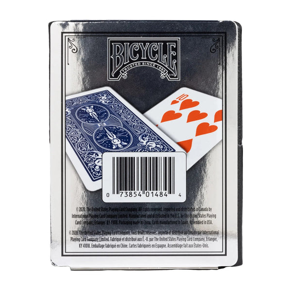 Bicycle Prestige Rider Back Plastic Dura-Flex Playing Cards - Set of 4 Decks, 2 Blue & 2 Red