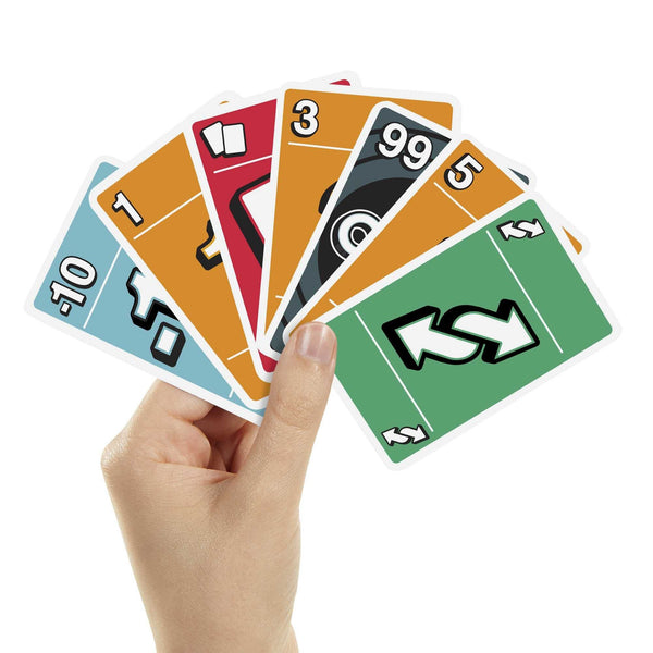 Mattel Games ONO 99 Card Game from Makers of UNO Game for Kids, Adults and Game Night, Add Numbers and Don't Go Over 99, 2-10 Players Ages 7+