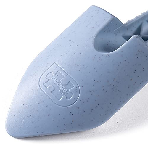Bigjigs Toys Eco Spade for Kids (Dove Grey) - 20.5cm Wheat Fibre Toy Spade, Quality Sand Toys, Holiday Toys for Toddlers, Sand Shovels