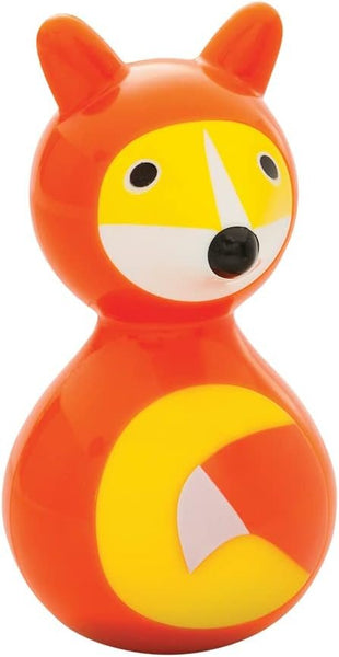 Kid O Wobbles Fox - Action Animal Toy Figure, Forest Theme, Multi-Colored Plastic, 12+ Months