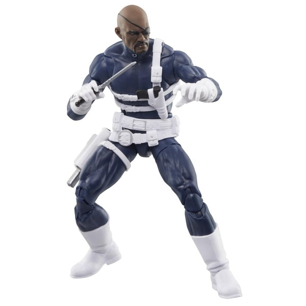 Marvel Captain America Legends Series S.H.I.E.L.D. Dum Dum Dugan, Nick Fury Jr. and Sharon Carter 6" Action Figures 3-Pack, Ages 4+