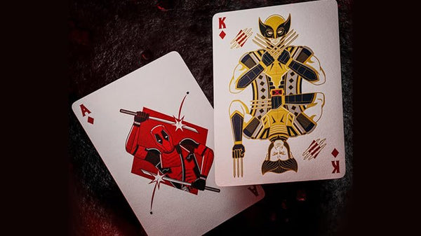 theory11 Deadpool Premium Playing Cards, Poker Size Standard Index