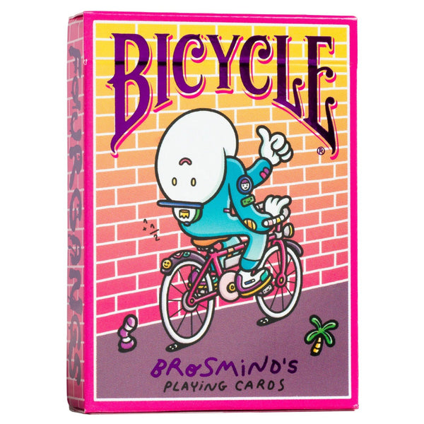Bicycle Brosmind Four Gangs Playing Cards, Poker Size Custom Index