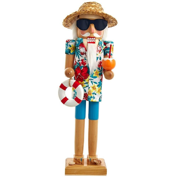 Kurt S. Adler 15“ Beach Santa Nutcracker