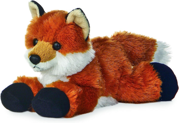 Aurora® Adorable Mini Flopsie™ Foxxie™ Stuffed Animal - Playful Ease - Timeless Companions - Orange 8 Inches