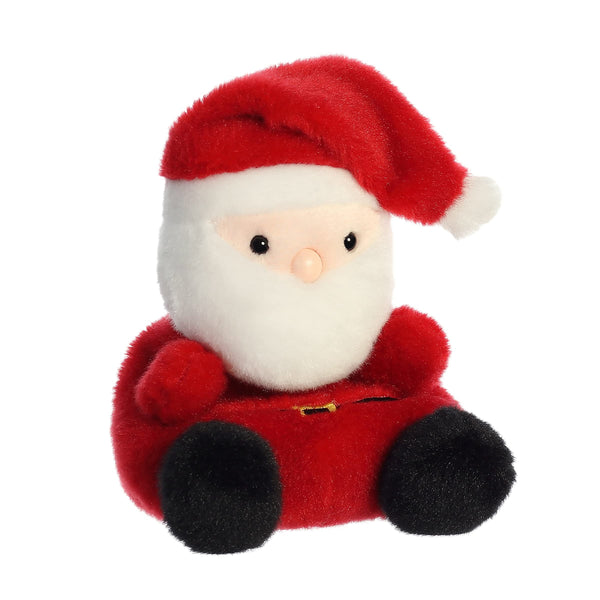 Aurora® Adorable Palm Pals™ Santa Stuffed Animal - Pocket-Sized Play - Collectable Fun - Red 5 Inches