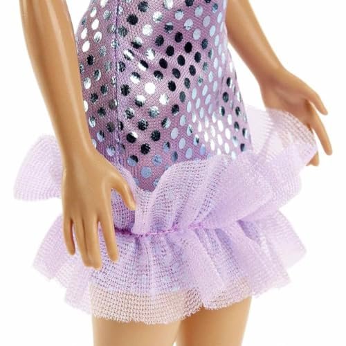 Barbie in A Purple Polka Dot Dress