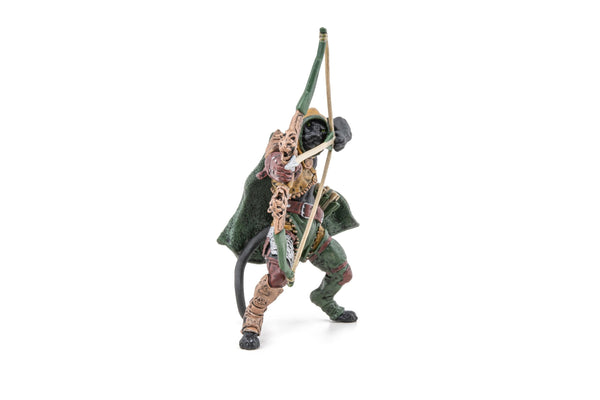 Papo - Mutant Panther Figure with Bow and Arrows - Hand Painted Fantasy Animal Warrior Toy for Kids Age 3+ - 9 cm - Durable Plastic - Medieval Creature Fantasy Collection - 36039